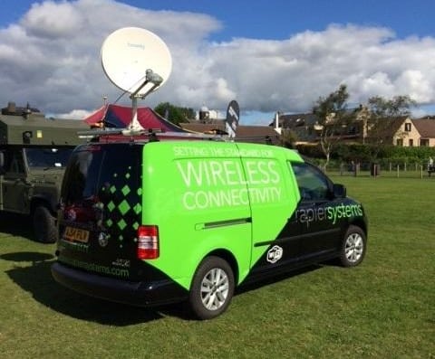 Our team provide FREE Wi-Fi at Buckfest Music Festival