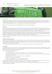 Metropolitan Wireless